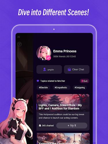 Linky: Chat with Characters AI Screenshot10