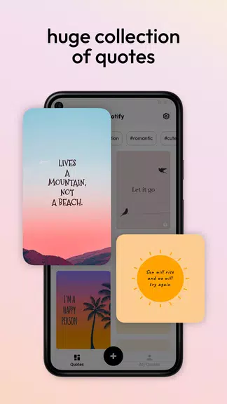 Quotes Creator App - Quotify Screenshot2
