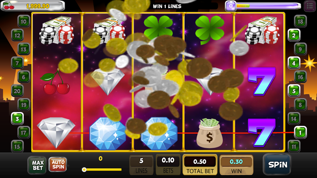 Classic Wild Vegas Slot Machine 777 Screenshot1