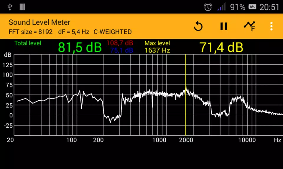 Sound Level Meter Screenshot1