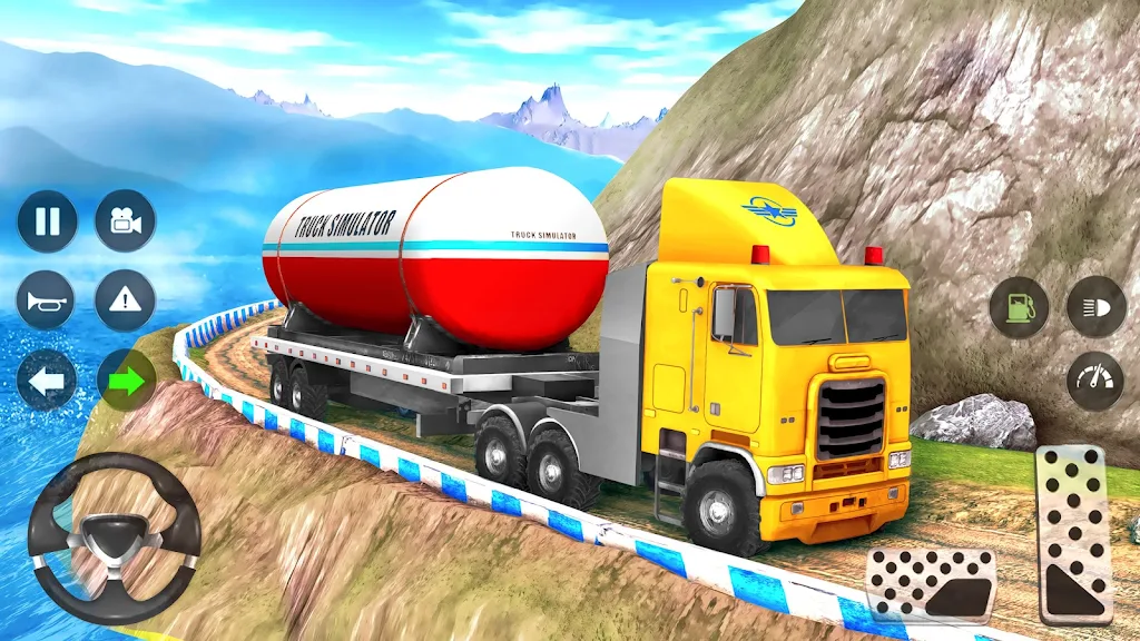 Oil Truck Simulator Driving 3D Screenshot4