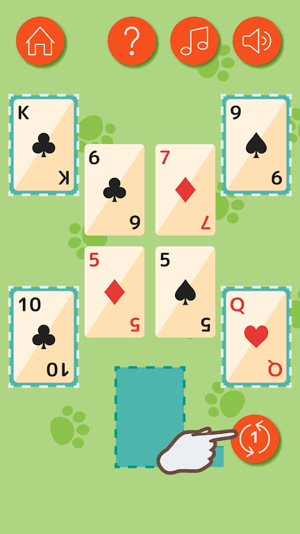 Kitty In The Corner - Free Solitaire Card Game - Screenshot2