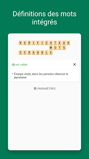 Verificateur Mots SCRABBLE Screenshot1