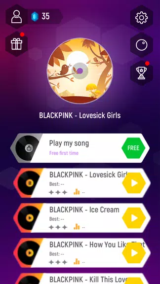 Kpop Tiles Hop - Piano Music Screenshot1