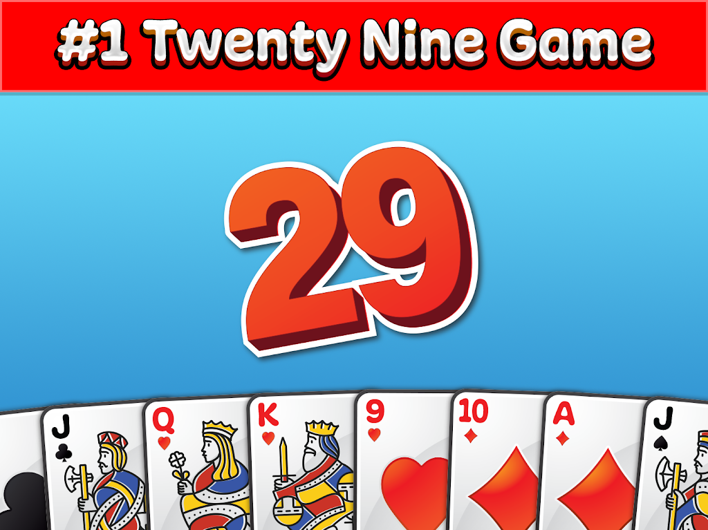 Card Game 29 - Best Fast 28 Card play twenty nine Screenshot4