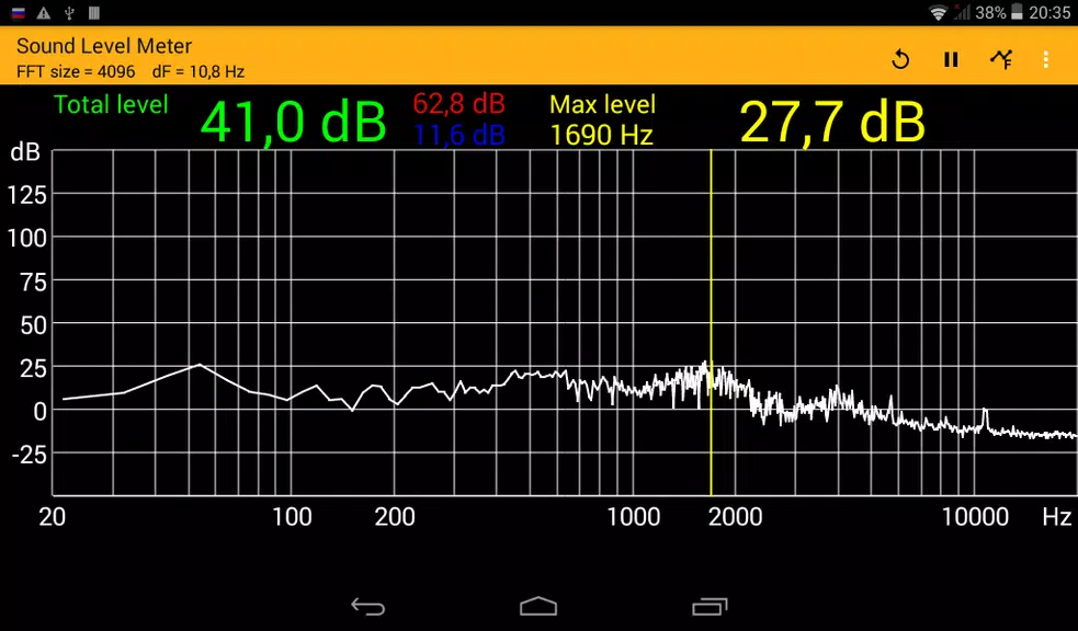 Sound Level Meter Screenshot4