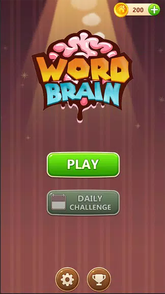 Word Brain: Words Cross Puzzle Screenshot1