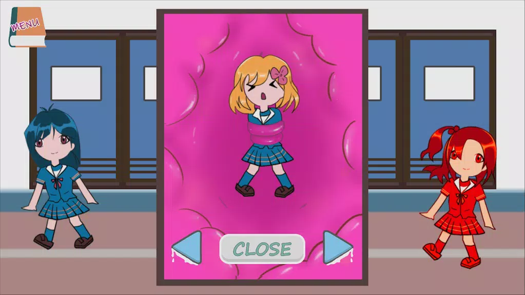 Open Closet school Girl game clue Screenshot1