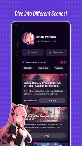 Linky: Chat with Characters AI Screenshot4