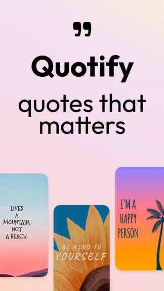 Quotes Creator App - Quotify Screenshot1