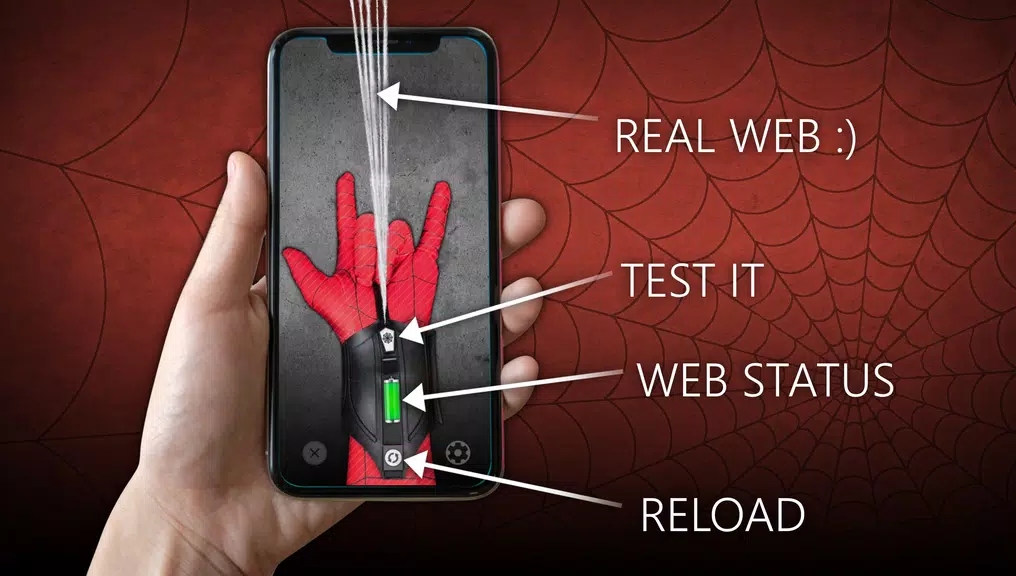 Spider Web Shooter Simulator Screenshot1