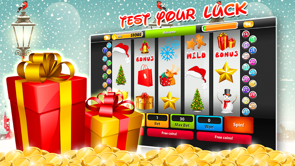 Christmas Slots Casino Screenshot1