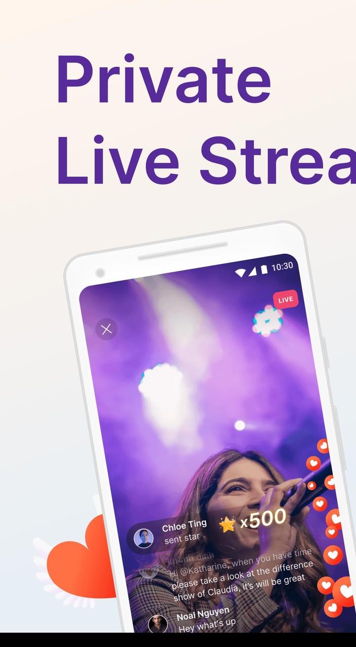 Tevi - Private Live Streaming Screenshot1