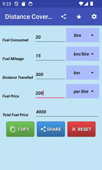 Fuel Calculators Screenshot4