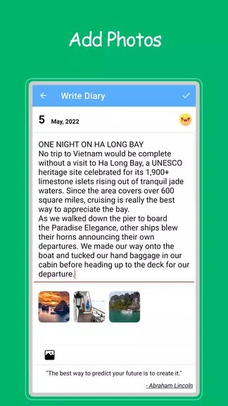 Daily Diary - Diary with lock Screenshot2