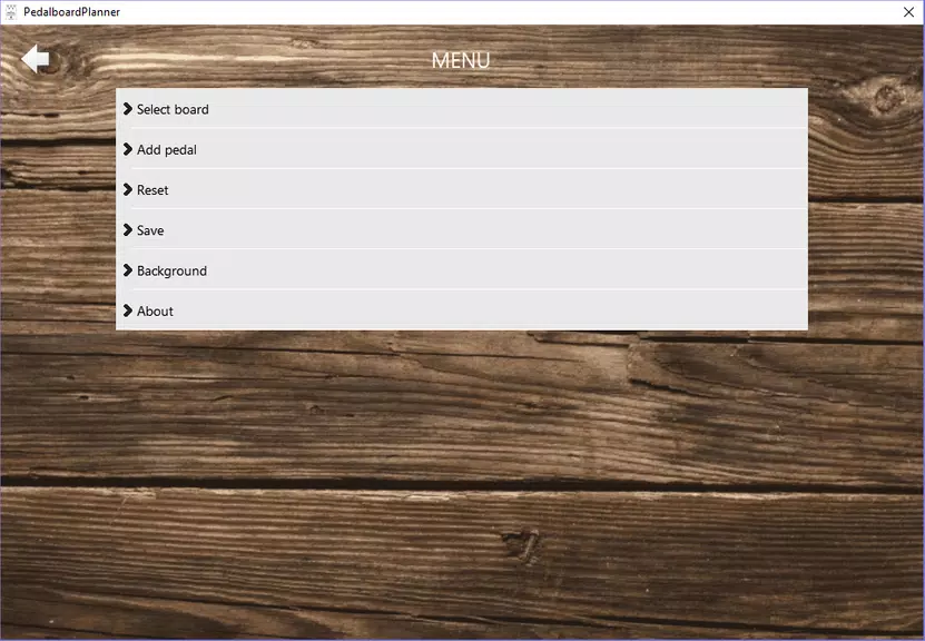 PedalboardPlanner Screenshot1