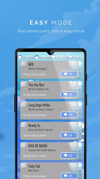 Piano Anime Tiles Music Screenshot3