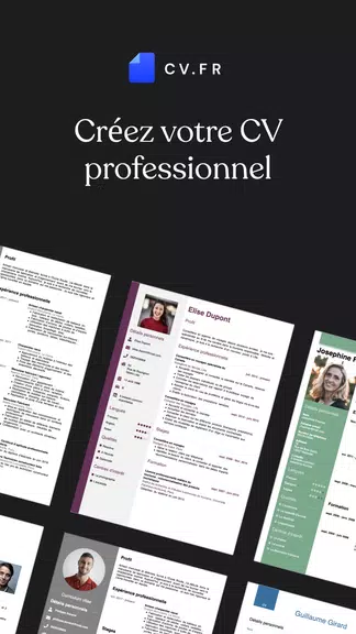 CV.fr : Créer un CV pro Screenshot1