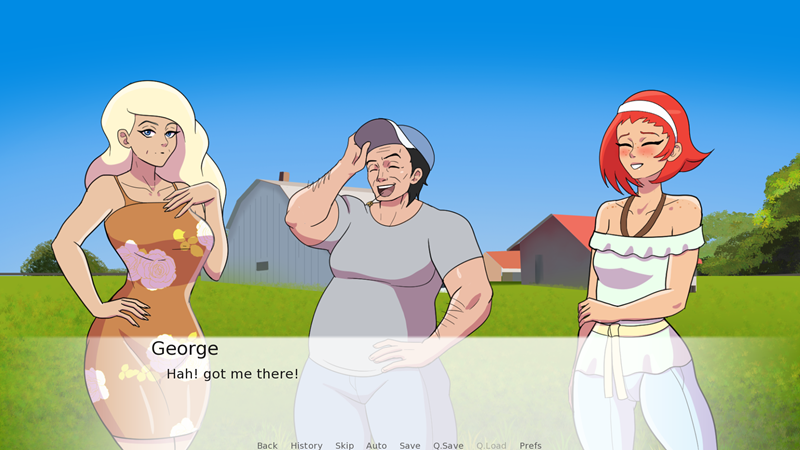 Pink World 2 (Farm Edition) - A Bimbofication Visual Novel Screenshot2