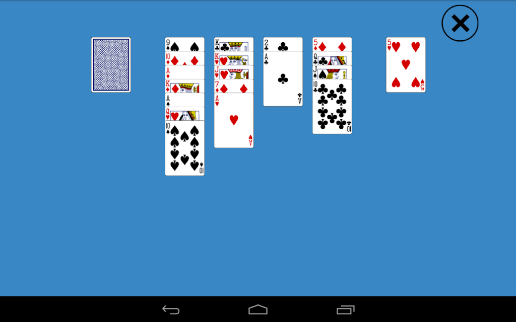 Classic Aces Up Solitaire Screenshot2