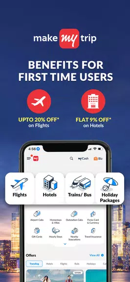 MakeMyTrip - Flights & Hotels Screenshot2