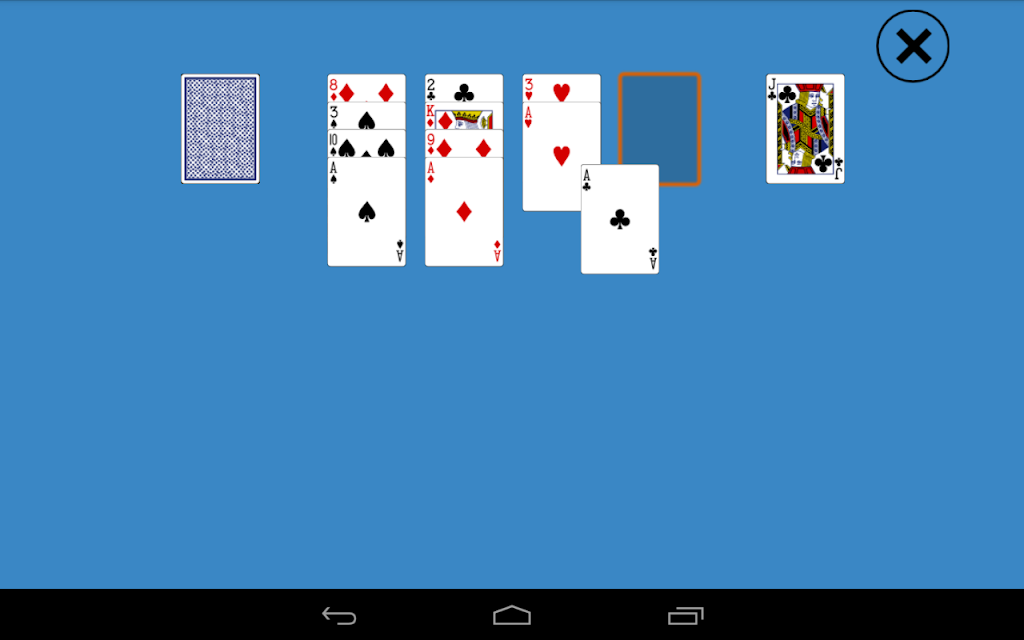 Classic Aces Up Solitaire Screenshot3