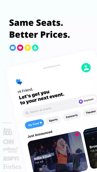 TickPick - Live Event Tickets Screenshot1