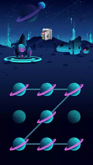 AppLock Theme Interstellar Screenshot1