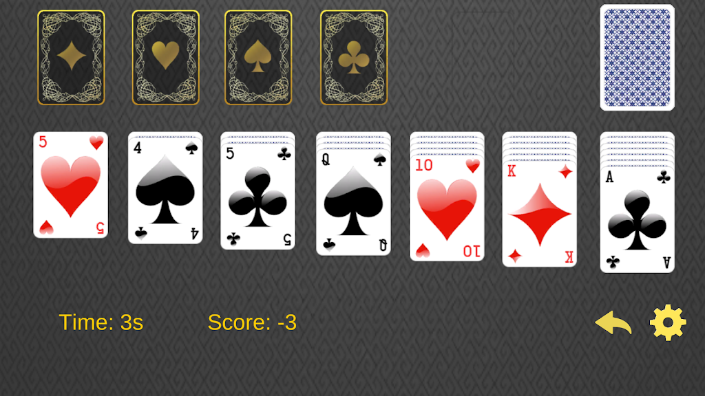 Solitaire Euchre card retro Screenshot2