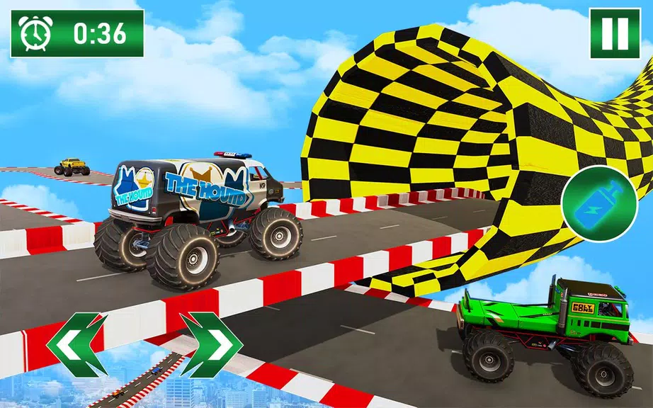 Mega Ramp Monster 3d Car Games Screenshot4