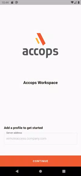 Accops Workspace Screenshot1