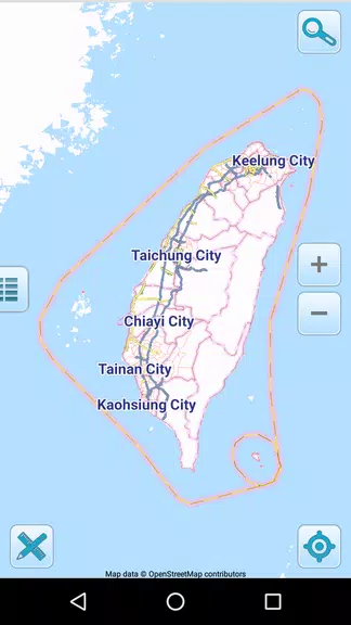 Map of Taiwan offline Screenshot1