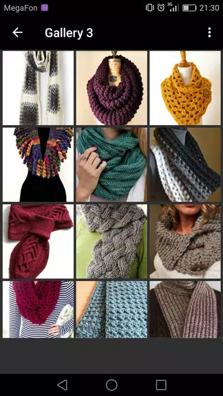 Crochet Scarf Patterns Screenshot2