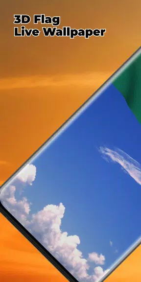 Ireland Flag Live Wallpaper Screenshot1