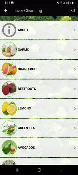 Top Liver Cleansing Superfoods Screenshot1