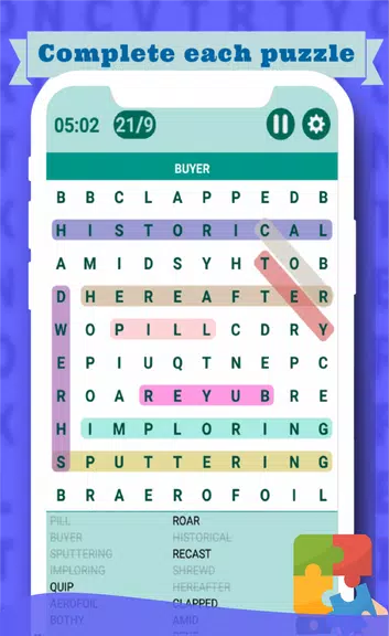 Classic Word Search Puzzle Screenshot2