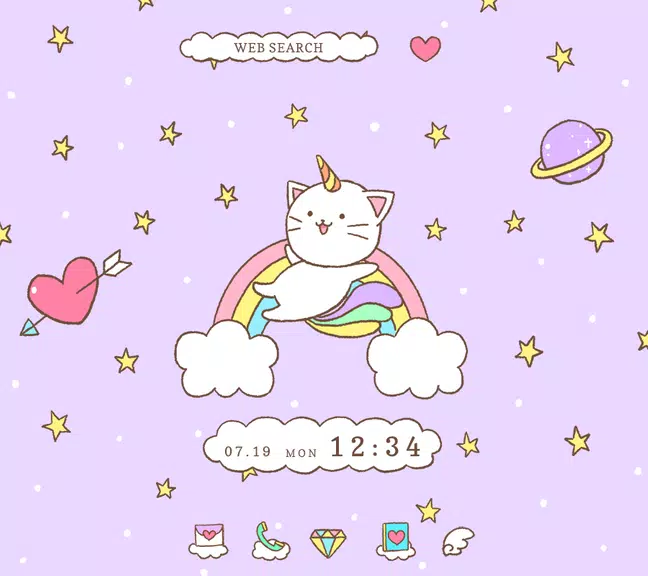 Caticorn Theme +HOME Screenshot1