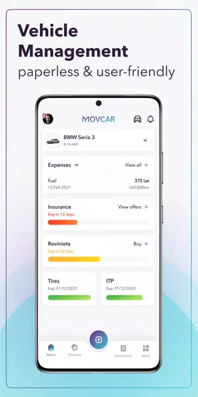 MOVCAR: Car & Fleet Manager Screenshot1