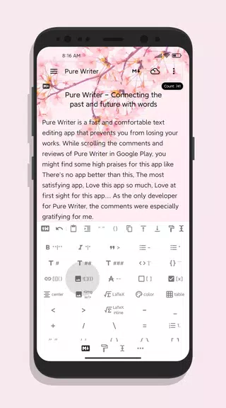 Pure Writer - Writing & Notes Screenshot4