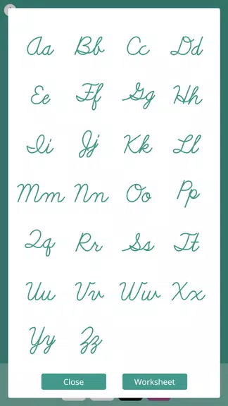 Learn Cursive Writing Screenshot4