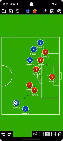 Coach Tactic Board: Soccer Screenshot3