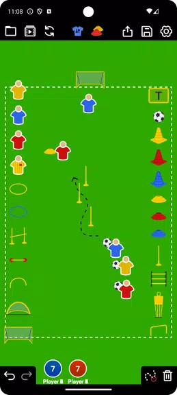 Coach Tactic Board: Soccer Screenshot2