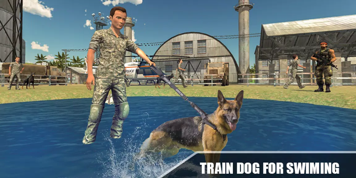 Army Dog Training Simulator - Border Crime 2020 Screenshot1