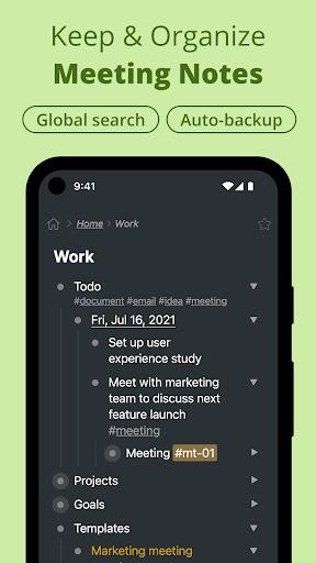 Workflowy |Note, List, Outline Screenshot1