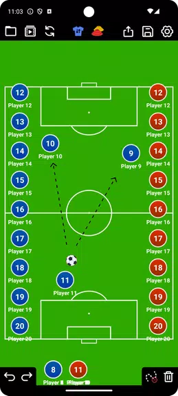 Coach Tactic Board: Soccer Screenshot4