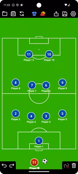 Coach Tactic Board: Soccer Screenshot1