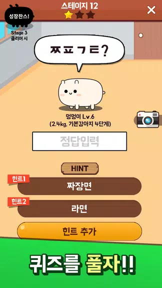 멍멍 초성퀴즈 : 강아지 키우기 Screenshot3