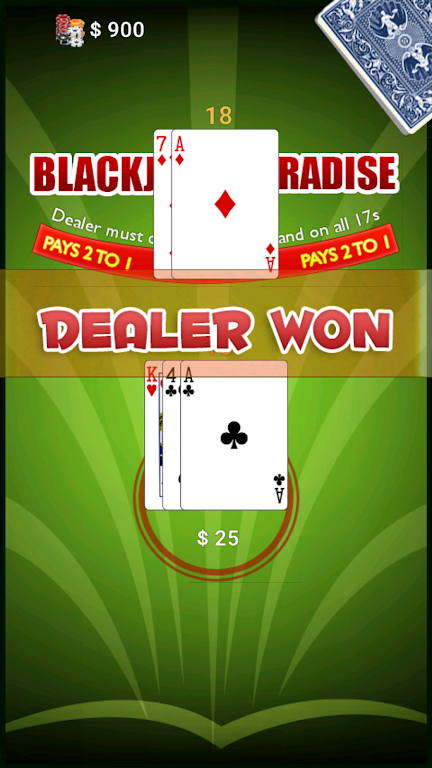 BlackJack Paradise Screenshot4