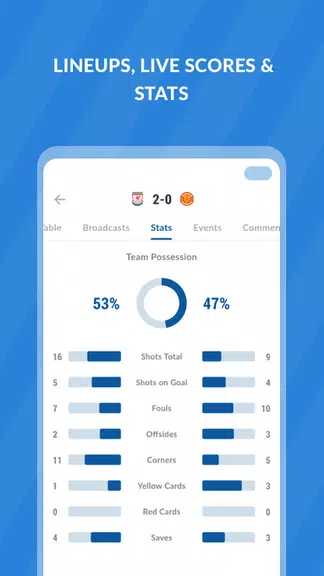 Live Soccer TV: Scores & Stats Screenshot4