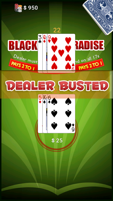 BlackJack Paradise Screenshot2